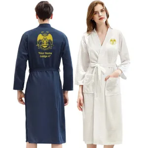 32nd Degree Scottish Rite Bathrobe - Wings Down Various Colors