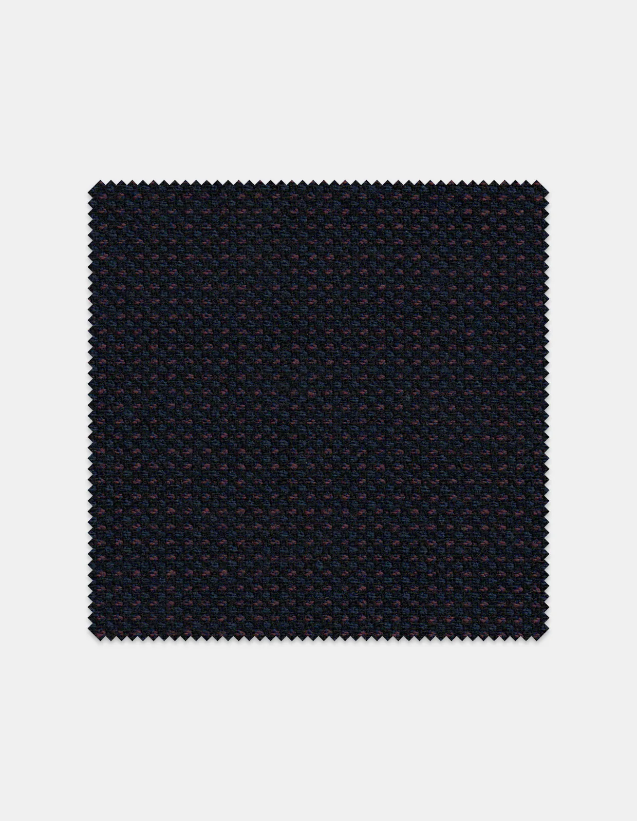 Brick Red Pin Dot Dress Wools | Dress