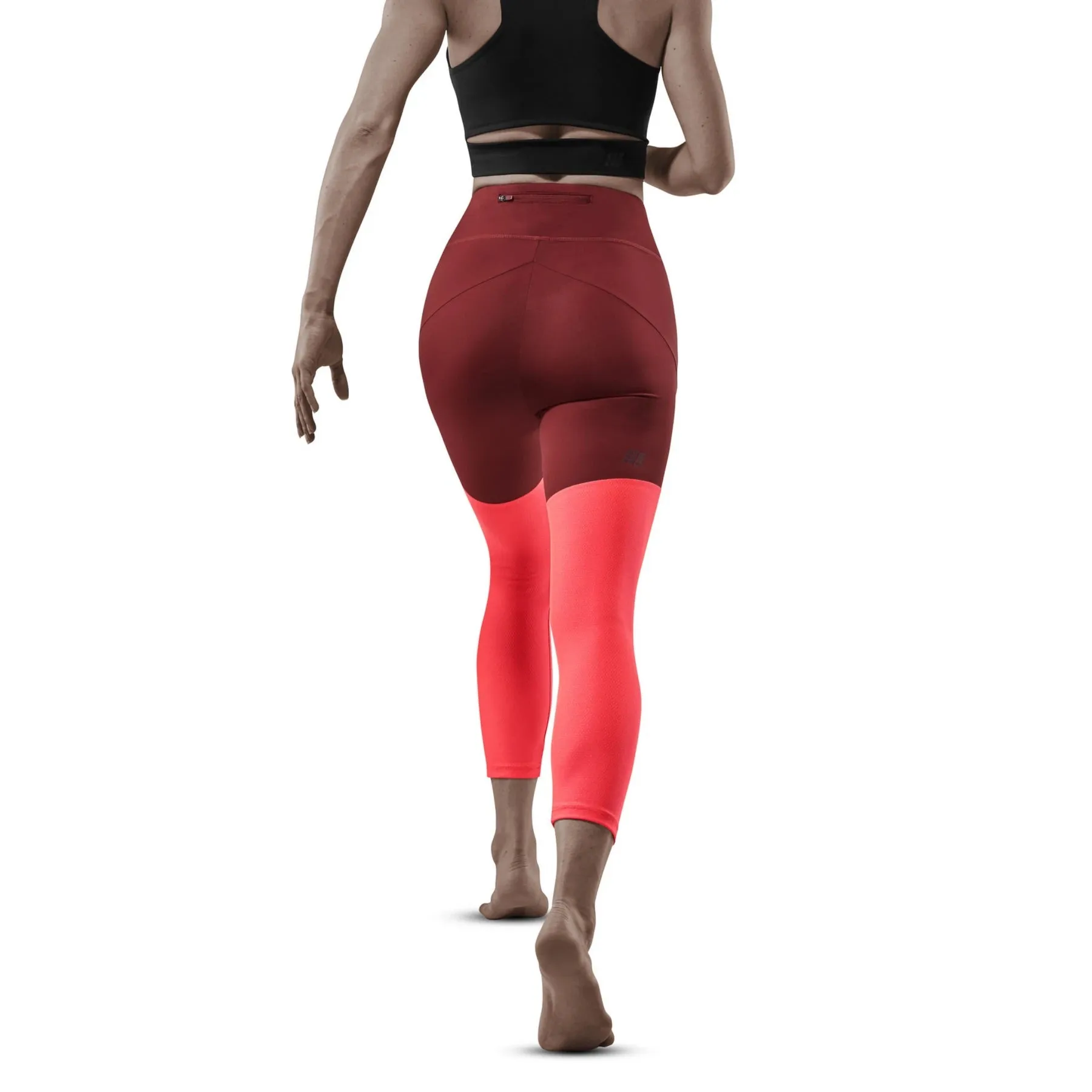 CEP | Ultralight 7/8 Tights | Women's | Dark Red/Pink