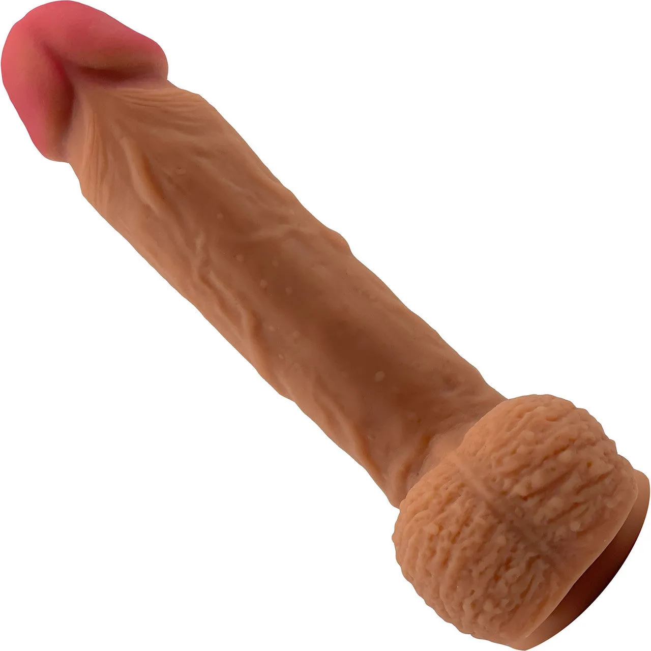 Finubar Small 6.5" Realistic Dual Density Silicone Dildo With Suction Cup & Balls By Pleasure Engine