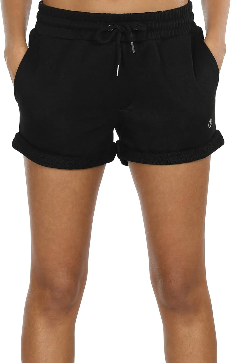 icyzone Workout Lounge Shorts for Women - Athletic Running Jogging Cotton Sweat Shorts