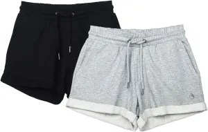 icyzone Workout Lounge Shorts for Women - Athletic Running Jogging Cotton Sweat Shorts