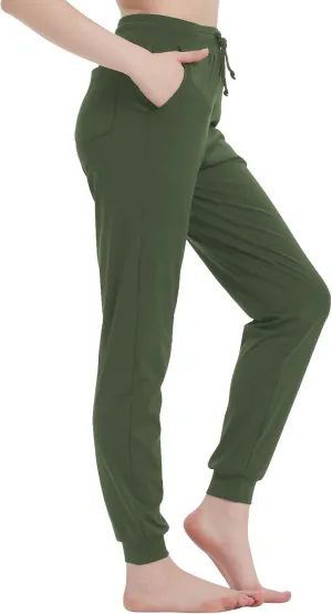 Idtswch 30"/32"/34"/36" Long Inseam Women Tall Sweatpants Extra Long Joggers Zipper Pockets Track Athletic Pants for Running