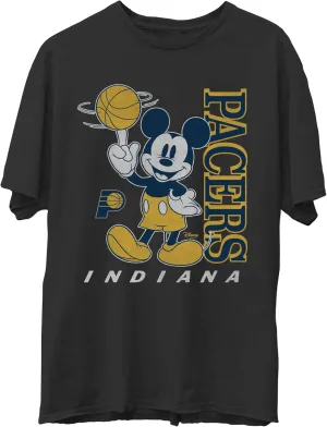 Junk Food Clothing Indiana Pacers and Mickey Tee