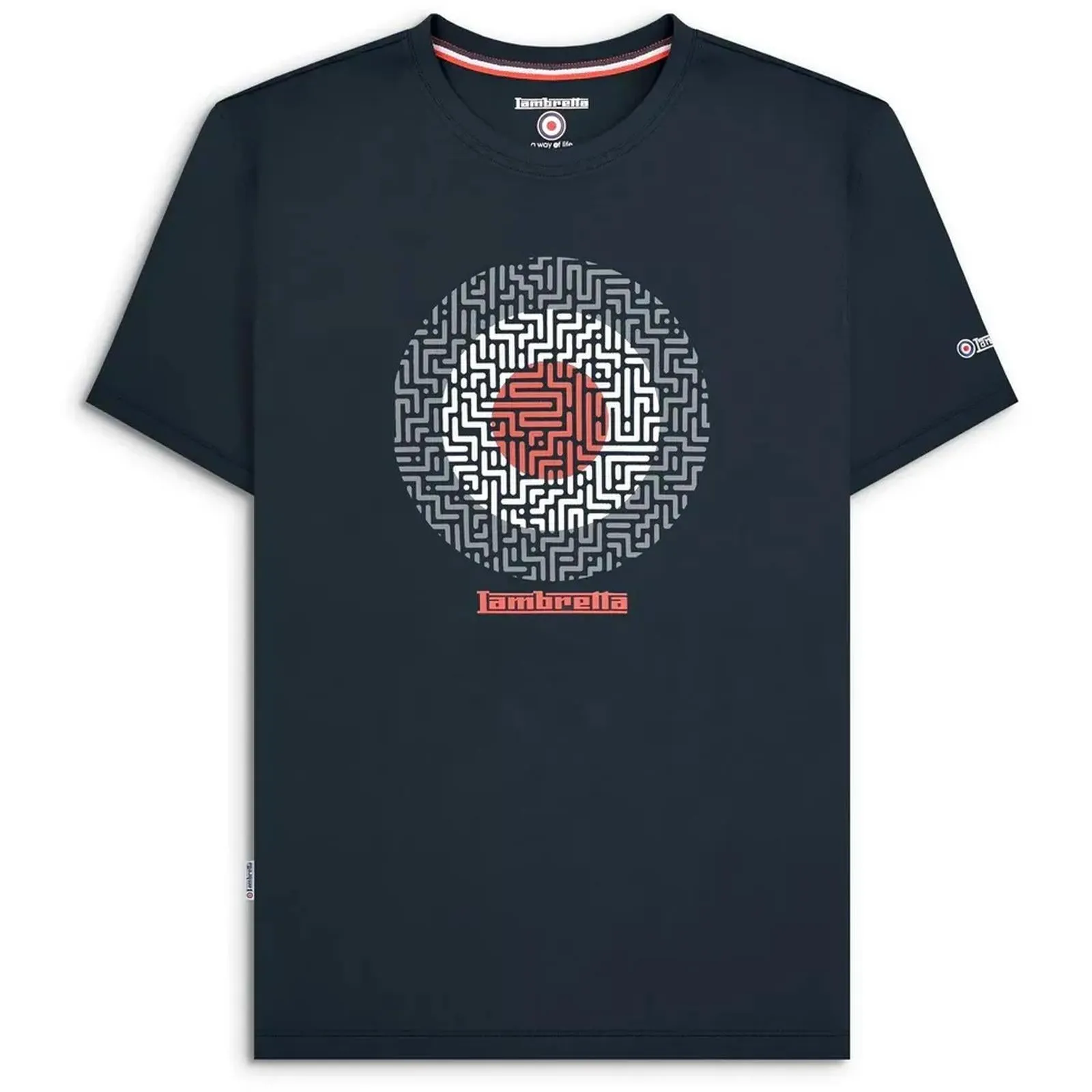 Lambretta Geo Target Logo T-Shirt