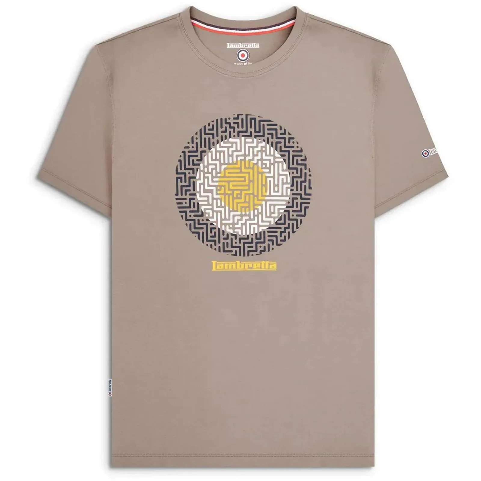 Lambretta Geo Target Logo T-Shirt