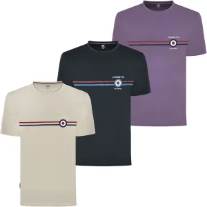 Lambretta Mens Classic Stripe T-Shirt