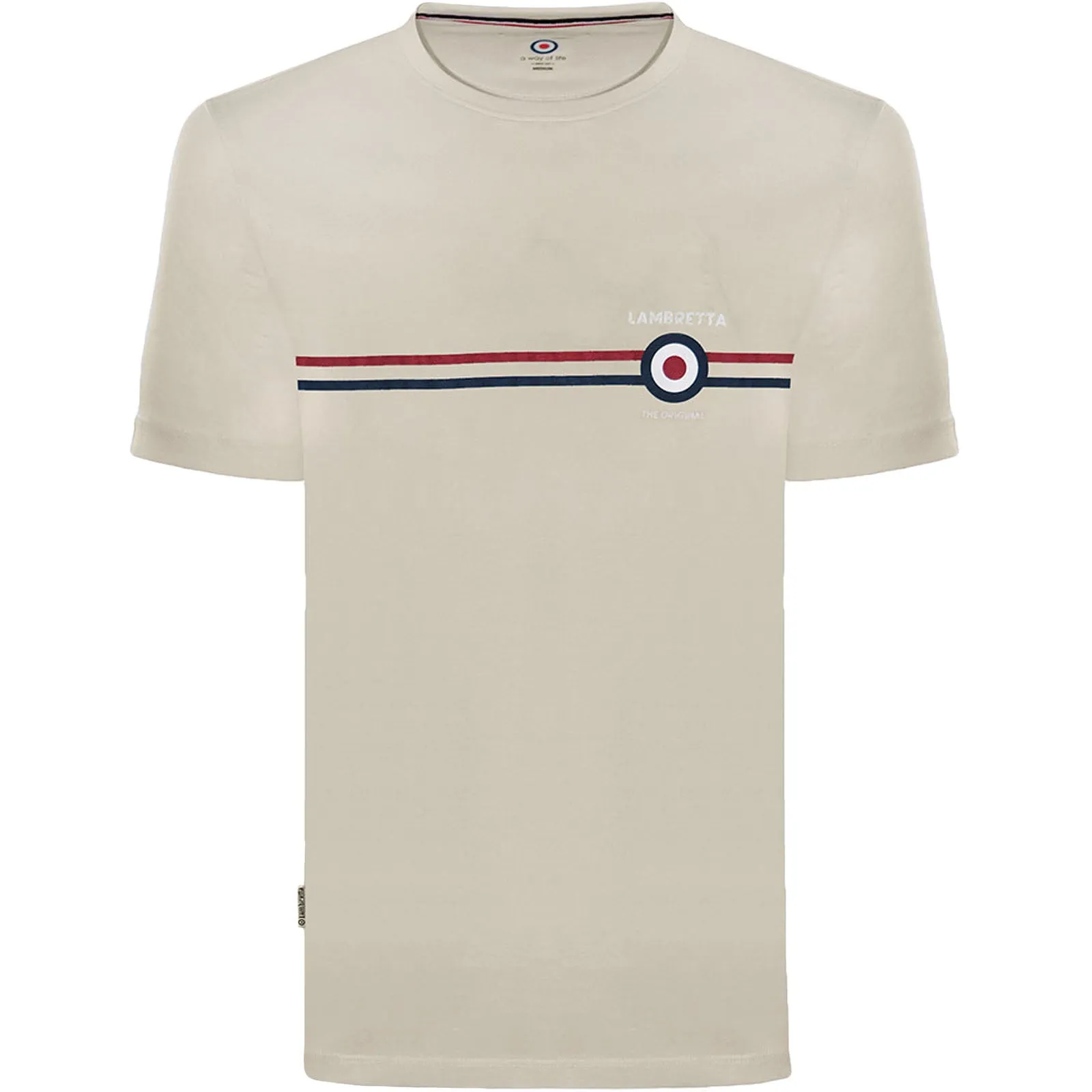 Lambretta Mens Classic Stripe T-Shirt
