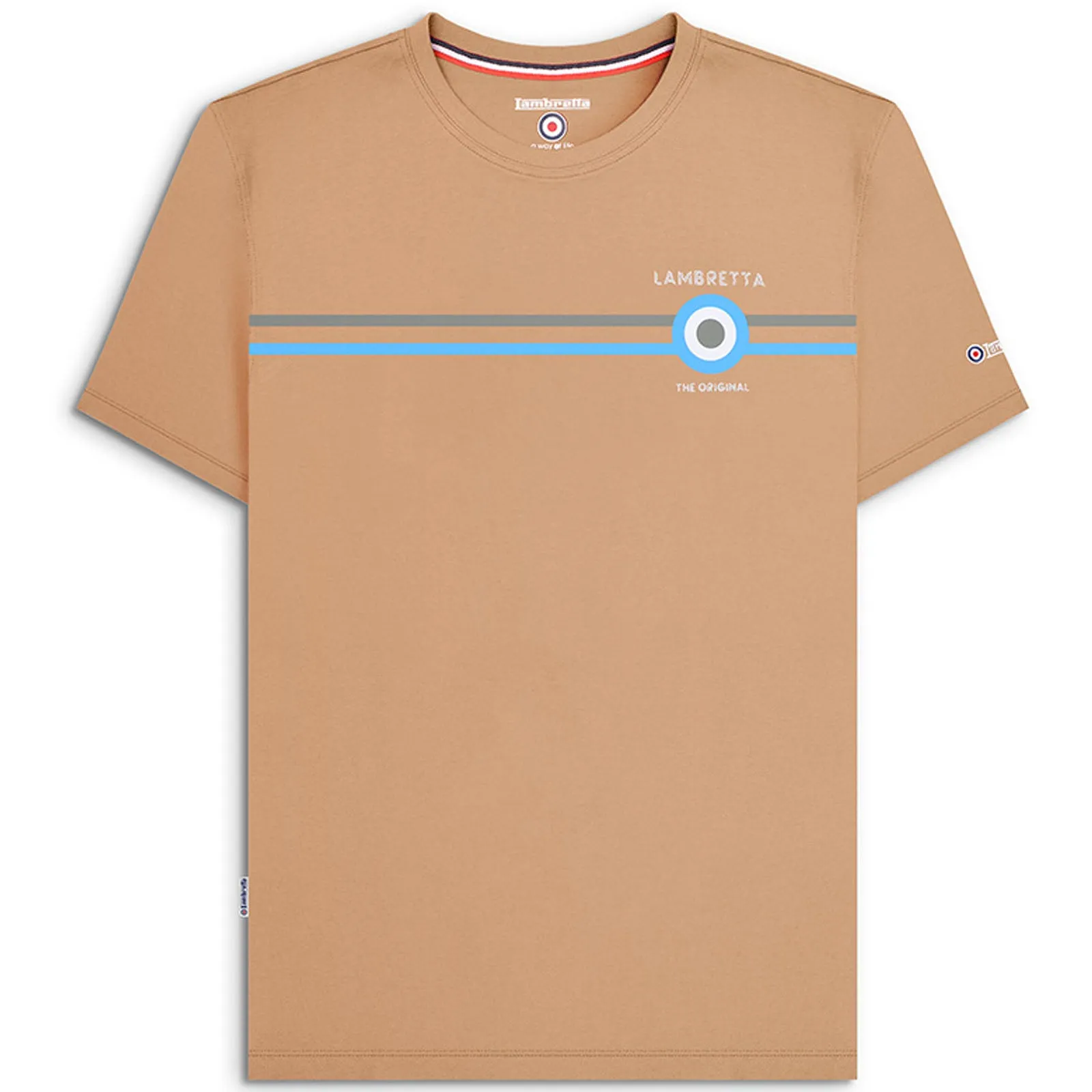 Lambretta Mens Classic Stripe T-Shirt
