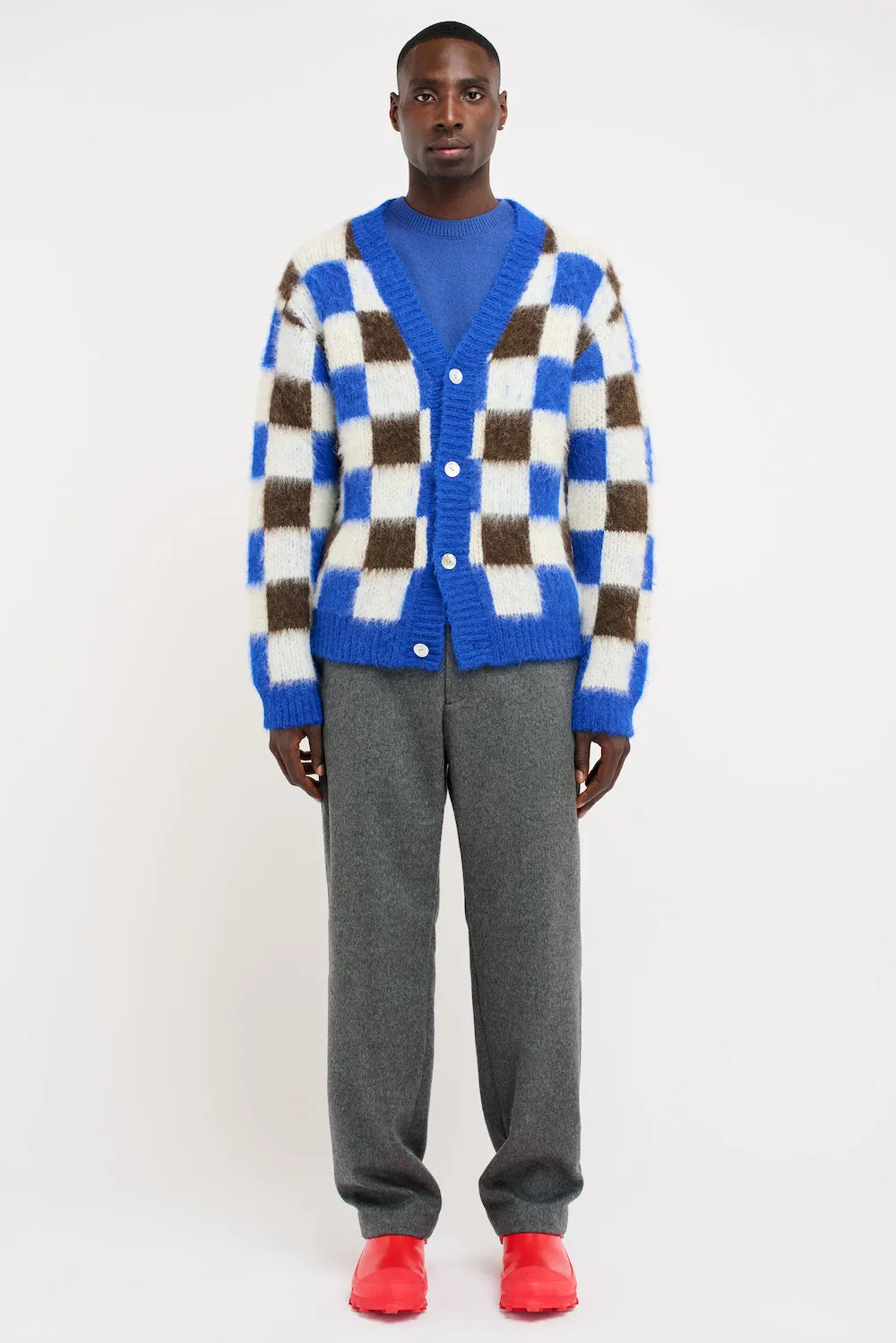 Thistle Gingham Cardigan