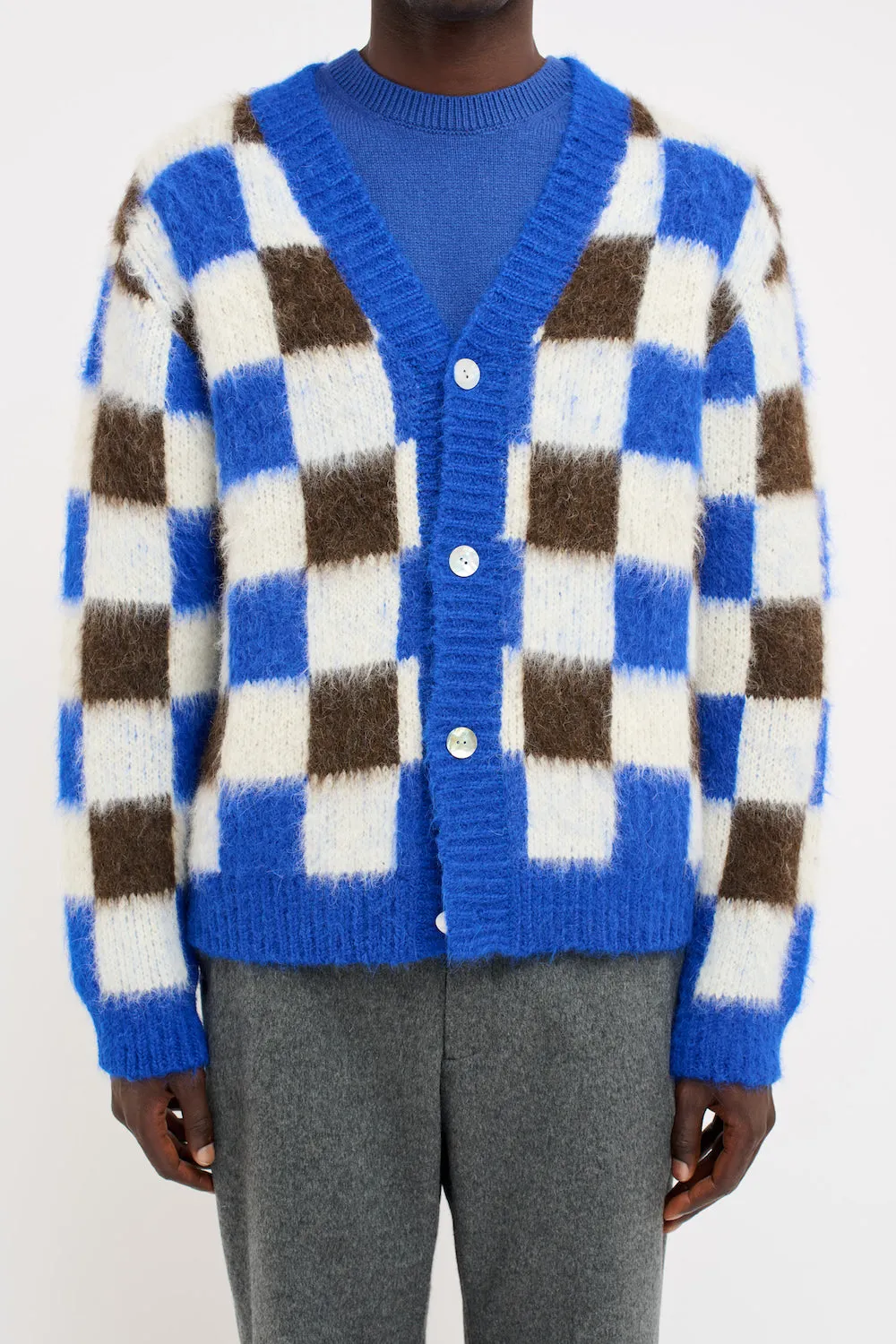 Thistle Gingham Cardigan